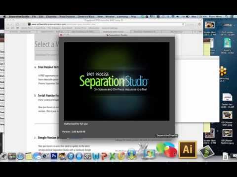 separation studio serial number